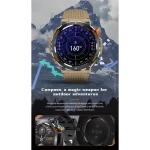 H17 Orologio Ιntelligente Sportivo con Bussola, Luce LED e Chiamate Bluetooth - immagine 4