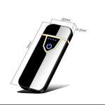 Accendino a Rilevamento Tattile Caricato Tramite Cavo USB - immagine 7