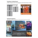 Schermo LED Trasparente - Tenda per Vetrine dei Negozi (m2) - immagine 5