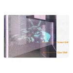 Schermo a Pellicola LED Trasparente e Flessibile (Adesivo) - immagine 6