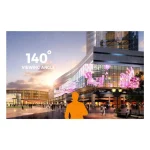 Schermo a Pellicola LED Trasparente e Flessibile (Adesivo) - immagine 9