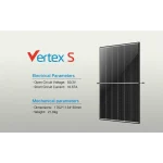 Trina Solar Pannello Solare 425 Watt TSM-425 DE09R.08W Cornice Nera - immagine 2