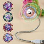 Mini Flessibile USB LED Ventola per Computer Portatili e Fissi - immagine 9