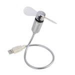 Mini Flessibile USB LED Ventola per Computer Portatili e Fissi - immagine 5