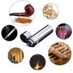 Accendino al Plasma a Triplo Arco Ricaricato Tramite USB - immagine 3