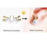 UV Orecchini con Perle e Cambio Colore - immagine 3