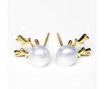 UV Orecchini con Perle e Cambio Colore