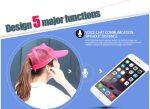 Cappello Estivo Inteligente con Bluetooth e Microfono per Smartphone - immagine 6