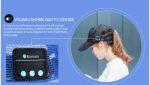 Cappello Estivo Inteligente con Bluetooth e Microfono per Smartphone - immagine 4