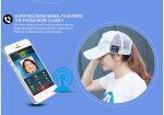 Cappello Estivo Inteligente con Bluetooth e Microfono per Smartphone - immagine 5