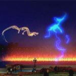 Schermo Olografico per Proiezioni d'Acqua per Fontane, Laghi e Piscine - immagine 2