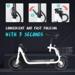 Windgoo B9 Scooter Elettrico con Sedile - immagine 4