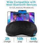 Maschera per Dormire con Cuffie Wireless – Bluetooth - immagine 7