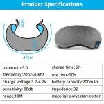 Maschera per Dormire con Cuffie Wireless – Bluetooth - immagine 8
