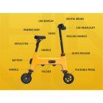 Xiaomi HIMO H1 Bicicletta Εlettrica Pieghevole - immagine 2