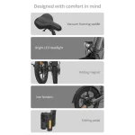 Xiaomi HIMO Z16 Max Bicicletta Εlettrica Pieghevole - immagine 12