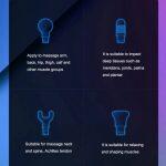 Yunmai Pistola per Massaggio Intelligente per Alleviare il Dolore e Rilassamento Muscolare - immagine 7