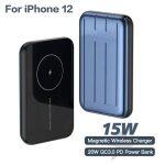 CASEIER Power Bank Magnetico Senza Fili da 15 W per iPhone serie 12 - immagine 16