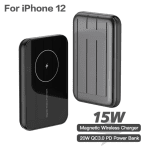 CASEIER Power Bank Magnetico Senza Fili da 15 W per iPhone serie 12 - immagine 15