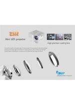 Gigxon G28B Μini-LED Portable Cinema e Proiettore 3D - immagine 8