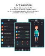 CF007 Orologio Intelligente con Misurazione della Frequenza Cardiaca e della Pressione Sanguigna - immagine 7