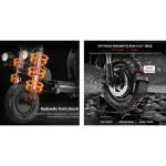 iENYRID ES20 Monopattino Elettrico Fuoristrada con Doppi Motori da 1200 W - immagine 9