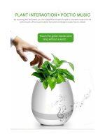 Vaso di Fiori Intelligente con Altoparlante, Bluetooth e Sensore Tattile - immagine 8