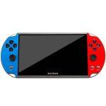X12 Plus Console di Gioco Portatile da 7,1 Pollici (128 BIT) con Oltre 10.000 Giochi Integrati