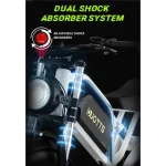 electric bike with dual shock absorber system