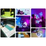 interactive floor with impressive scenes