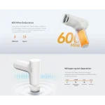 massage gun with a quiet operation