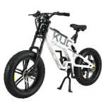 electric bike with air-adjustable suspensions