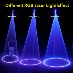 laser lighting system with various power options