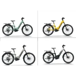 electric bike with a sleek design