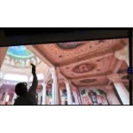 holographic wall creating a 3D historical environment