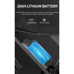 electric bike with a robust battery