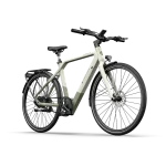 bicicletta con trasmissione a cinghia in carbonio