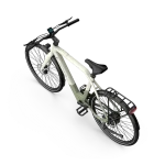 bici da città con motore nel mozzo