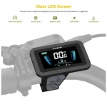 bici elettrica con display lcd