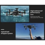 quadricottero da pesca GPS