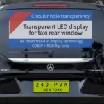 display a LED sottile per auto