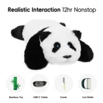 animale domestico robotico con animazione dell'occhio LCD