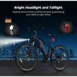 bicicletta elettrica con funzioni di sicurezza