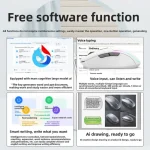 mouse ergonomico ricaricabile