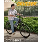 bicicletta elettrica con telaio ribassato