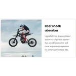 bici elettrica con pneumatici larghi