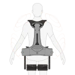 tuta esoscheletrica leggera