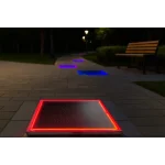 Pannello da pavimento illuminato