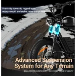 bici elettrica a doppia sospensione