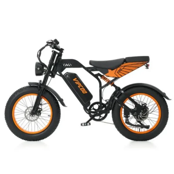 Bicicletta elettrica in stile ciclomotore